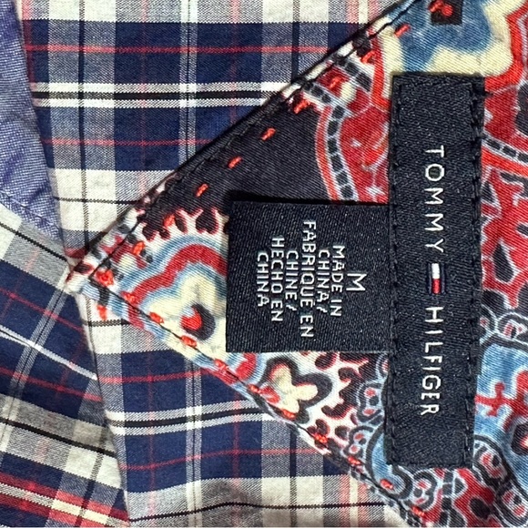 ❤️❤️Tommy Hilfiger Women’s Plaid Shirt - Size M -❤️ ❤️ - Picture 6 of 9